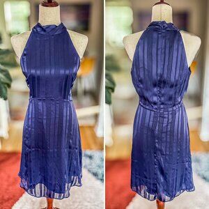 Banana Republic Dark Purple Sleeveless Dress – Size 12